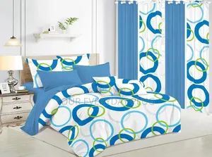 10 in 1 Bedspread With Curtains Etc