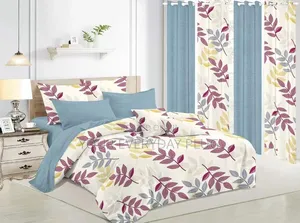 10 in 1 Bedspread With Curtains Etc