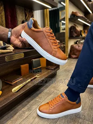 Original Lacoste Leather Sneakers – Smart Casual Men’S Shoes