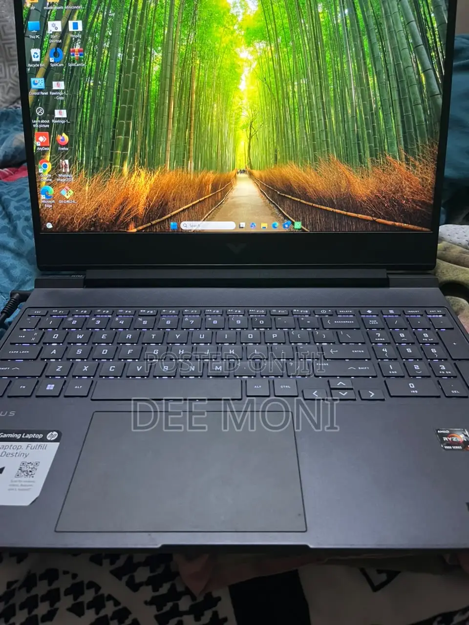 Laptop HP Victus 15 16GB AMD Ryzen 5 SSD 1T