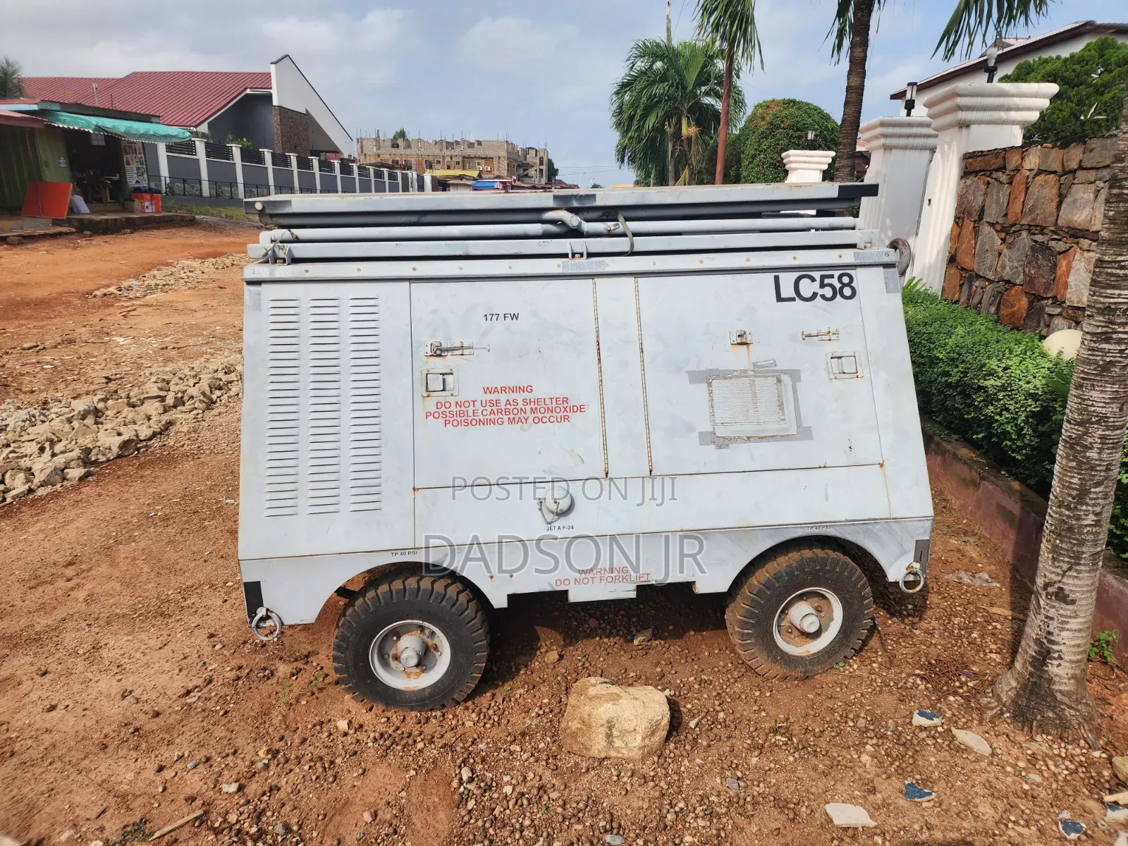 Unicor Nf2d Tactical Mobile Light Tower and Generator Set