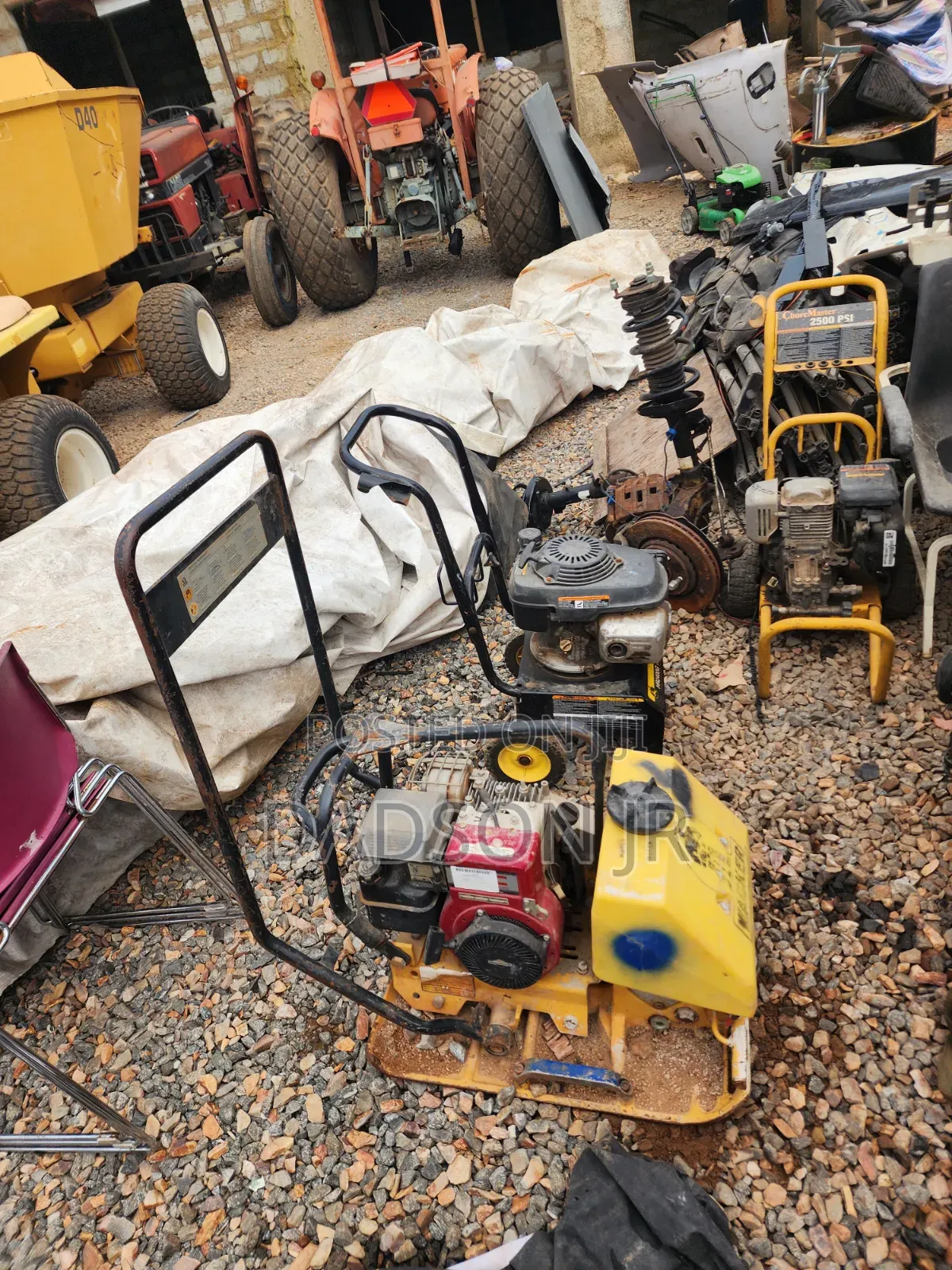 Single-Direction Vibratory Plate Compactor