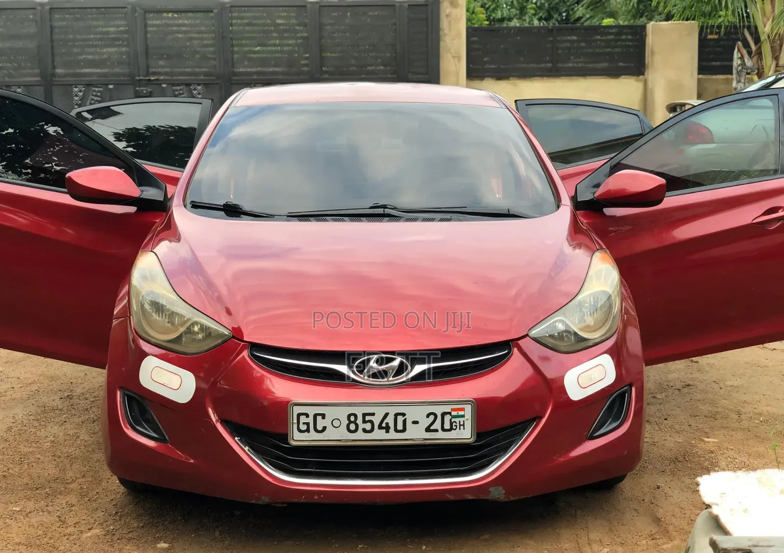 Hyundai Elantra 2013 Red
