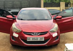 Hyundai Elantra 2013 Red