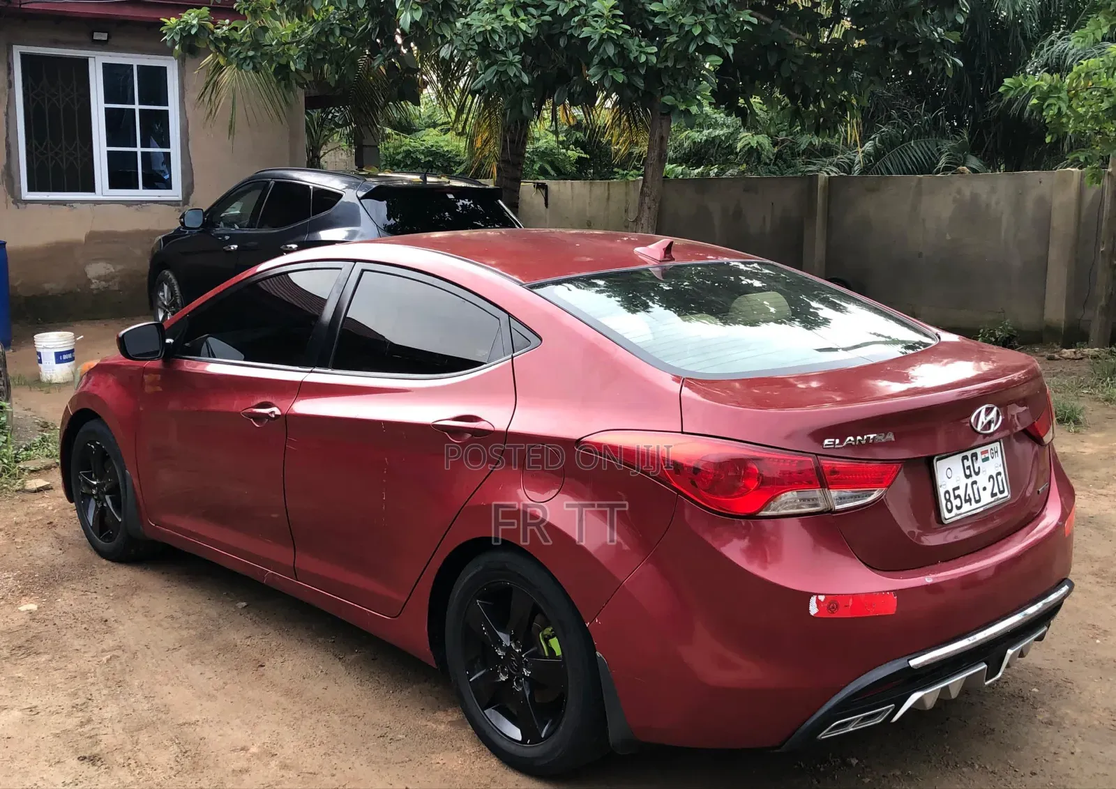 Hyundai Elantra 2013 Red
