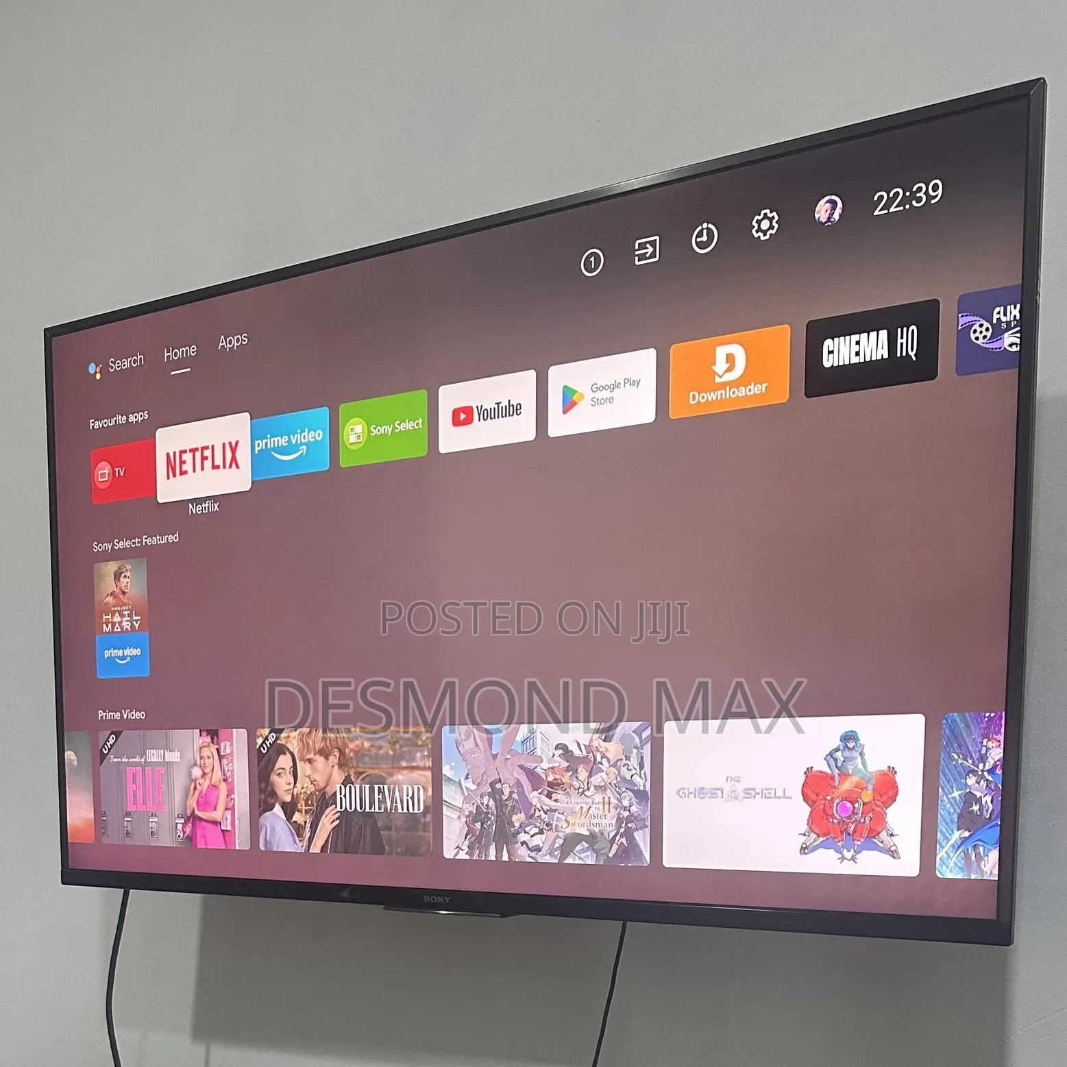 Sony Bravia 50inch Android HDR LCD Tv