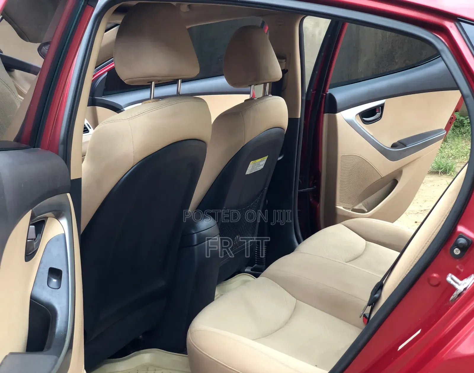 Hyundai Elantra 2013 Red