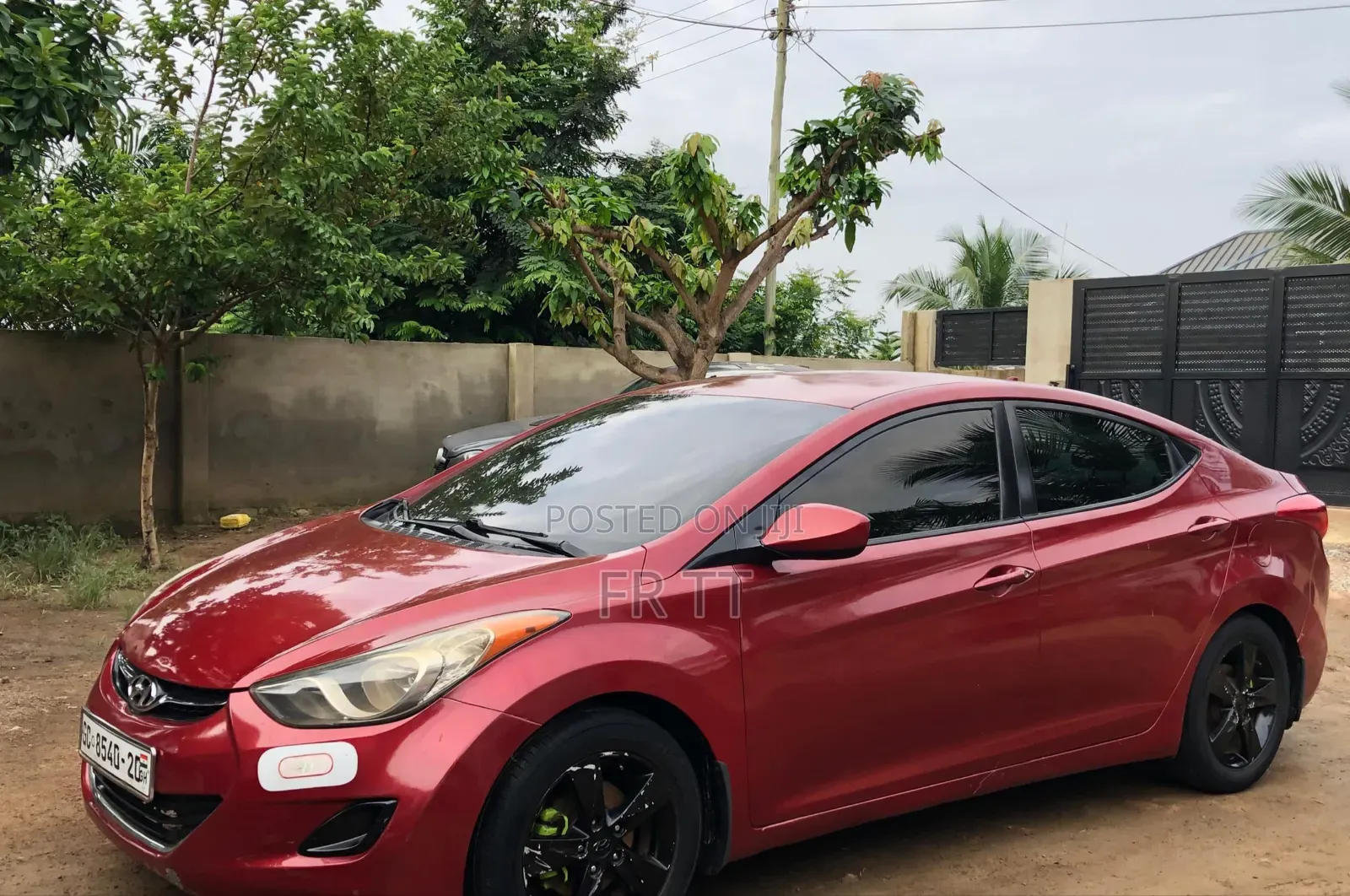 Hyundai Elantra 2013 Red