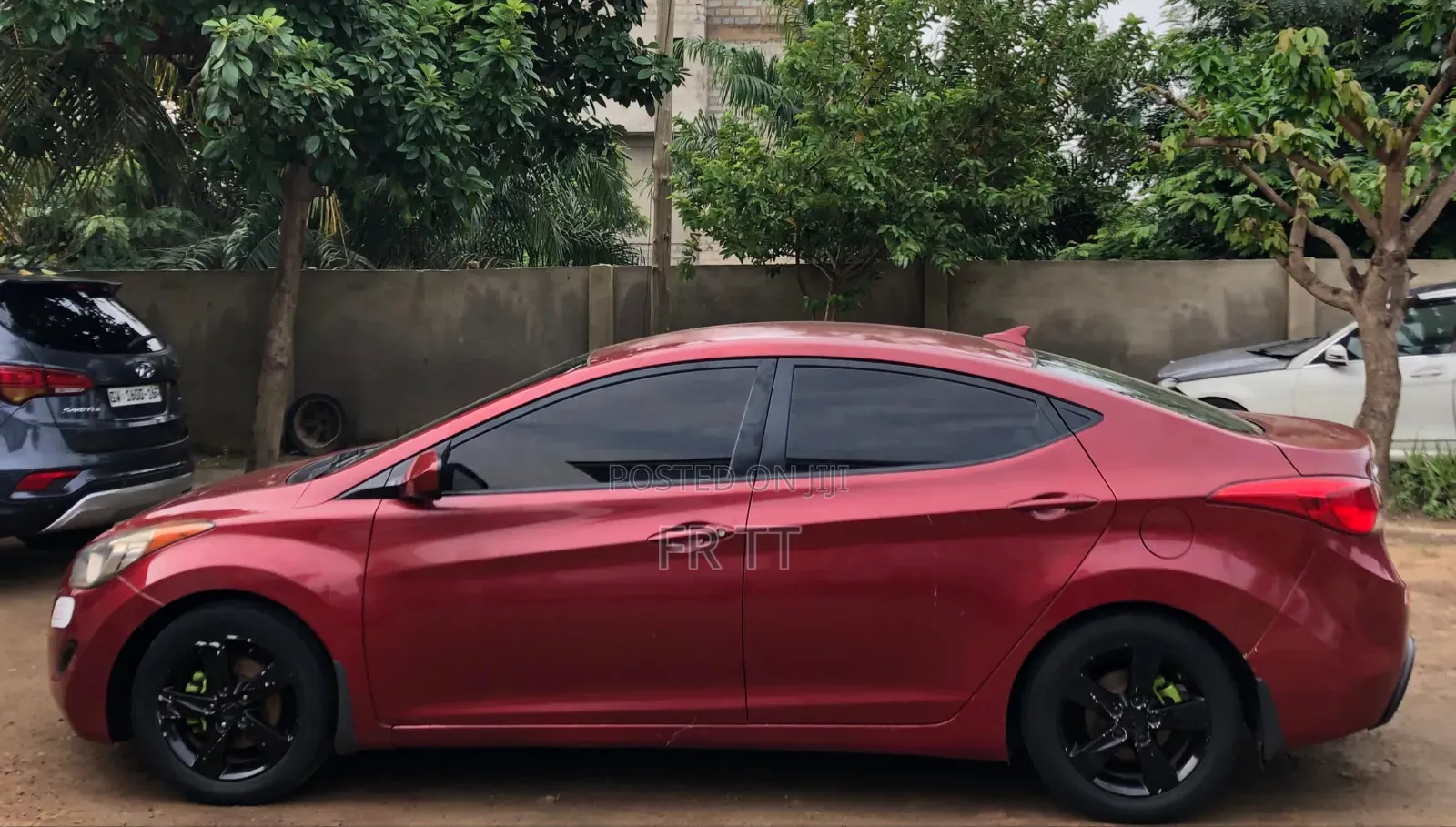 Hyundai Elantra 2013 Red