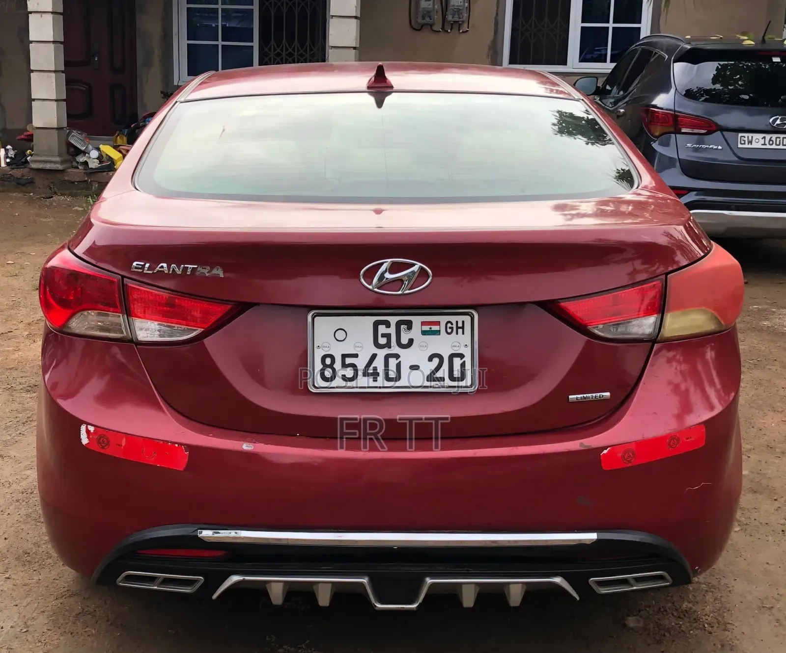 Hyundai Elantra 2013 Red