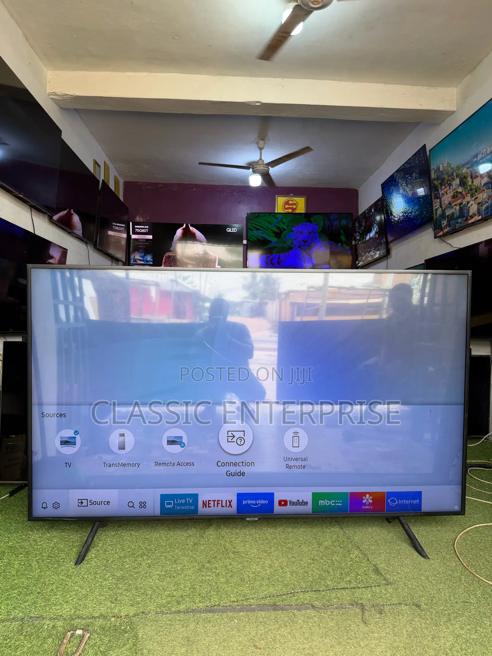 Samsung Nu Series 75 Inches Premium Uhd Graphic Digital Satelite TV