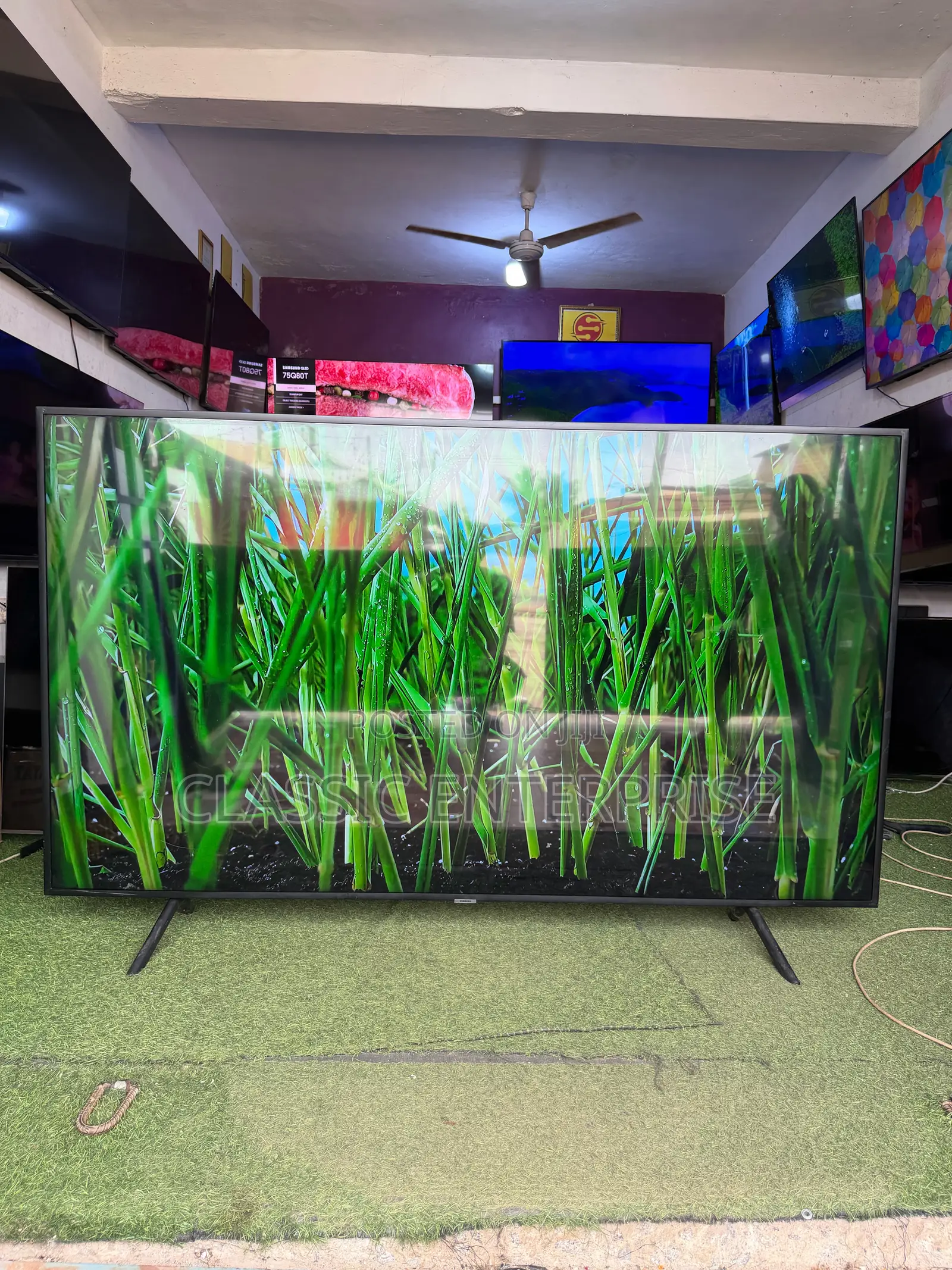 Samsung Nu Series 75 Inches Premium Uhd Graphic Digital Satelite TV