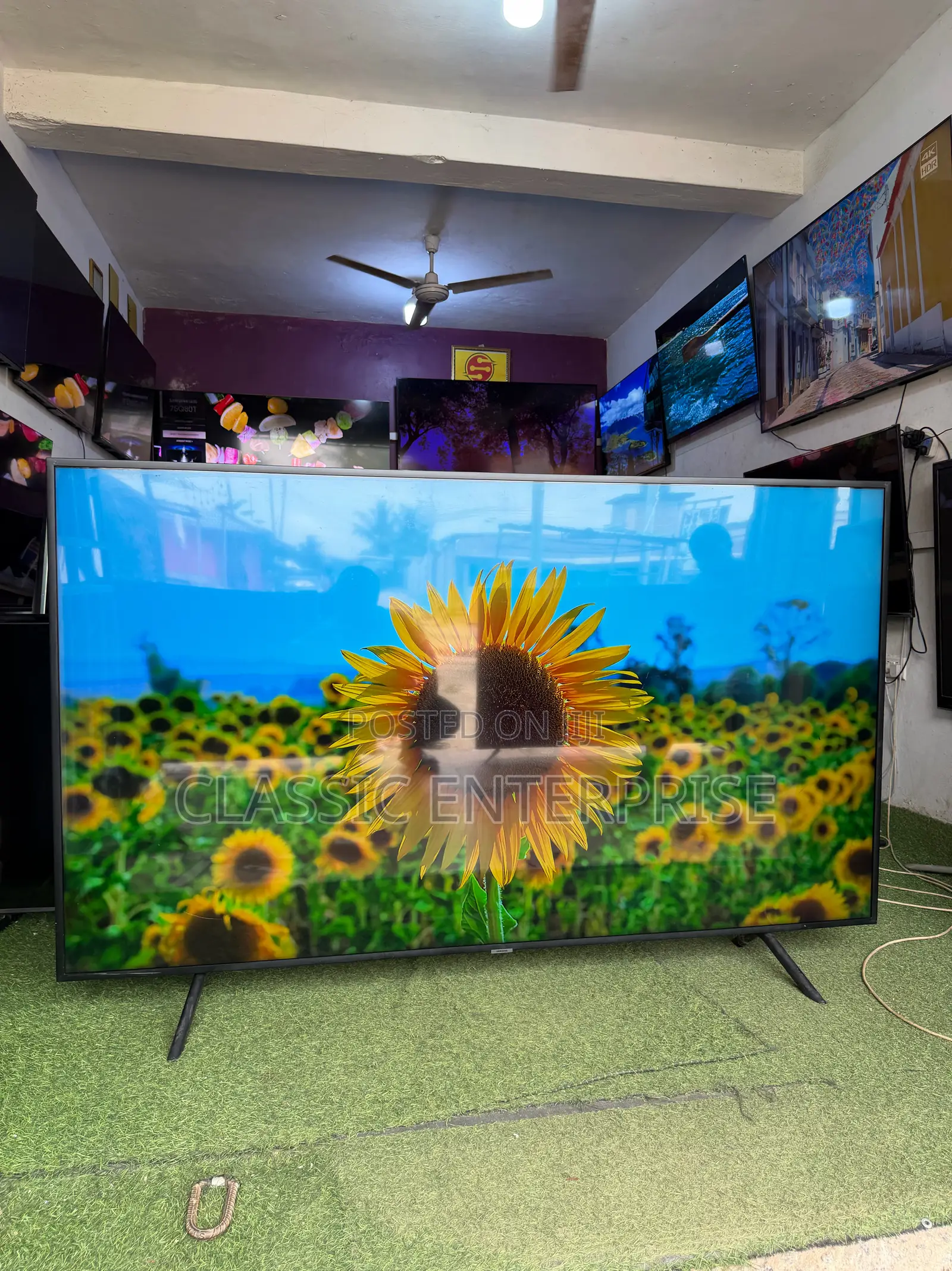Samsung Nu Series 75 Inches Premium Uhd Graphic Digital Satelite TV