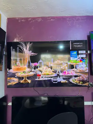 Samsung Qled 75 Inches Q80t Digital Satelite Uhd Premium TV