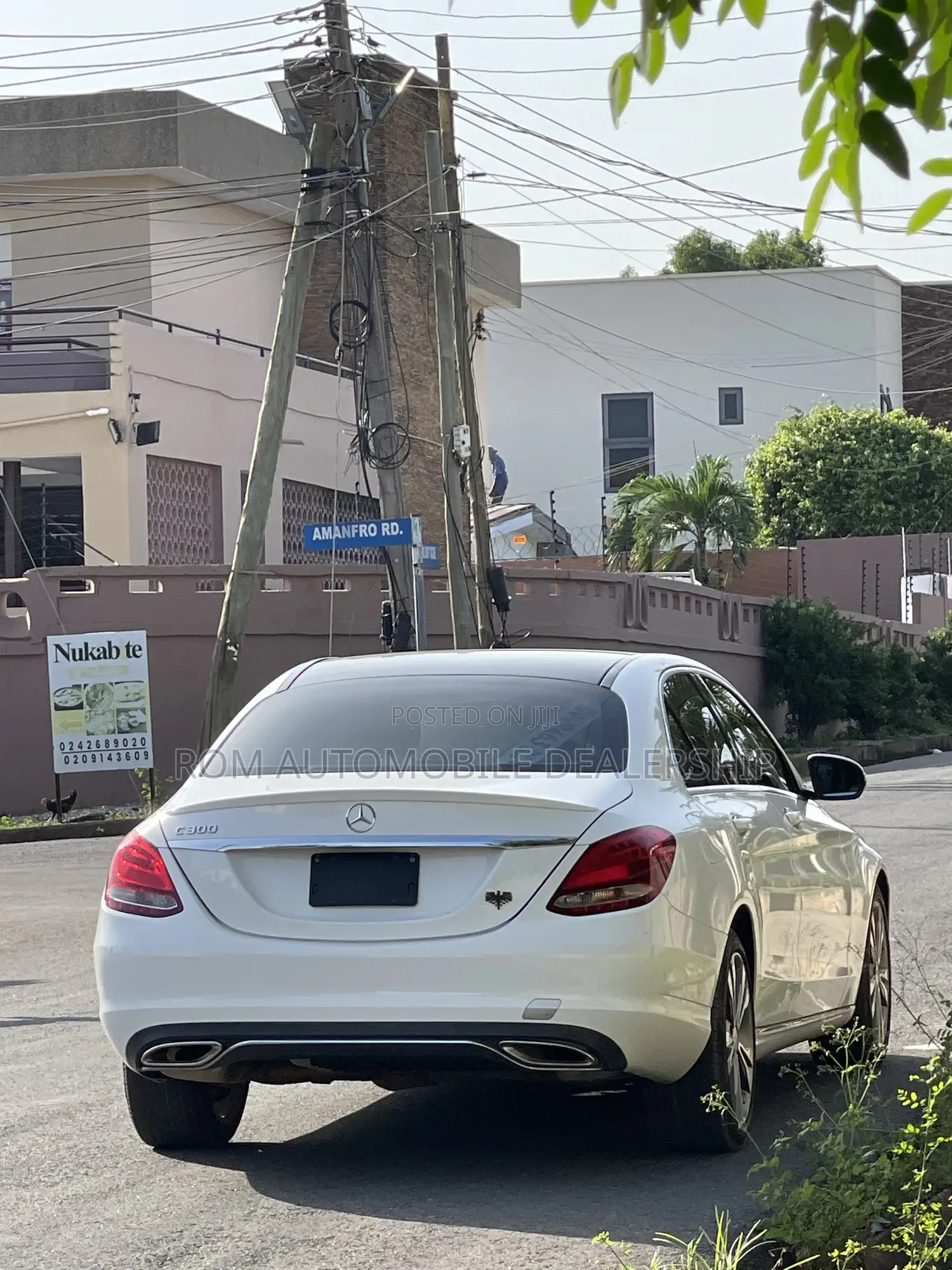 Mercedes-Benz C300 2017 White