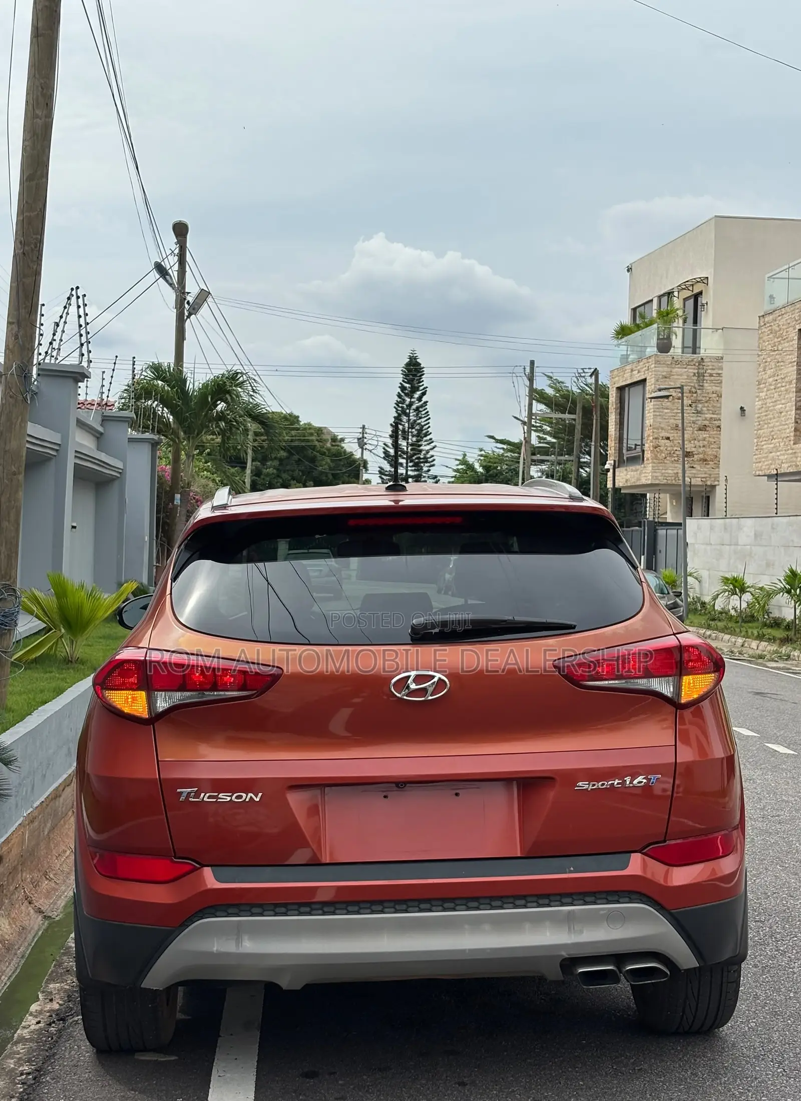 Hyundai Tucson Sport AWD 2017 Orange