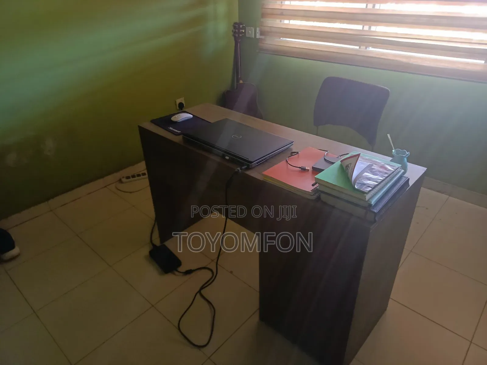 Home/Office Desk + Cushioned Chair