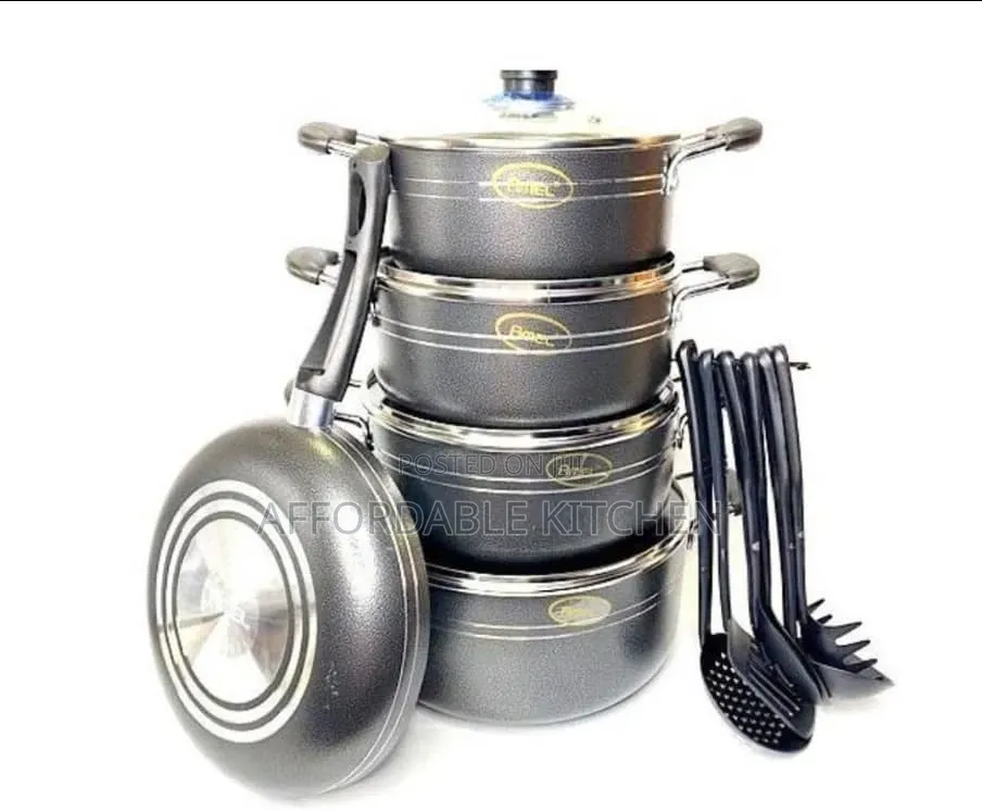 Amel 16 Pieces Non Stick Cookware Set