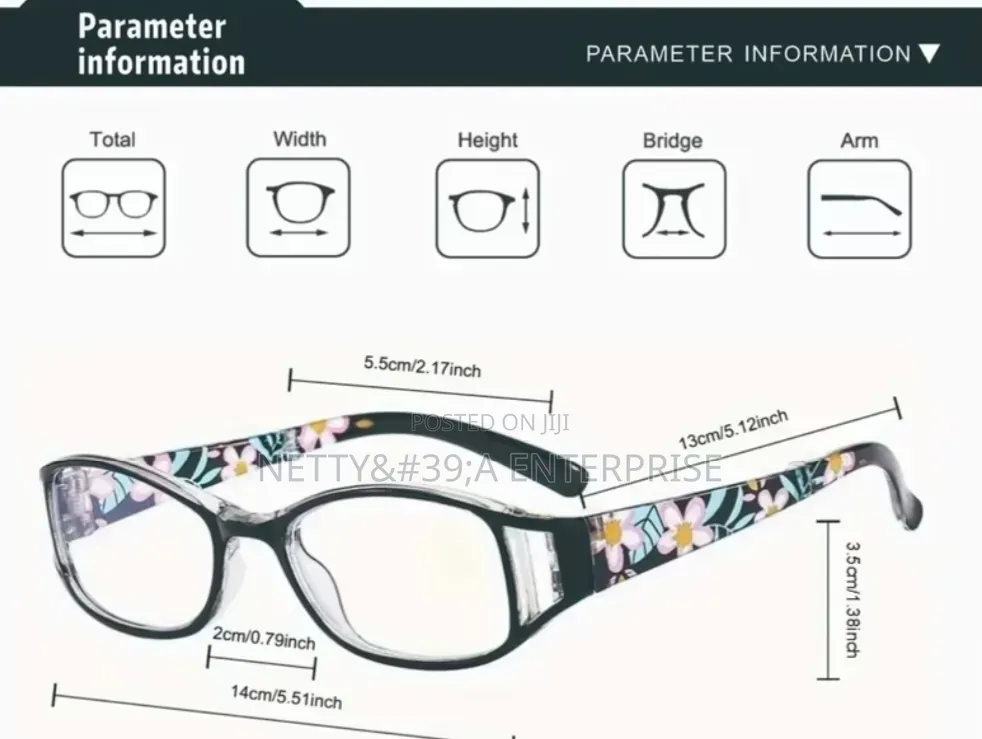 Folding Reading Glasses/Spectacles For Women