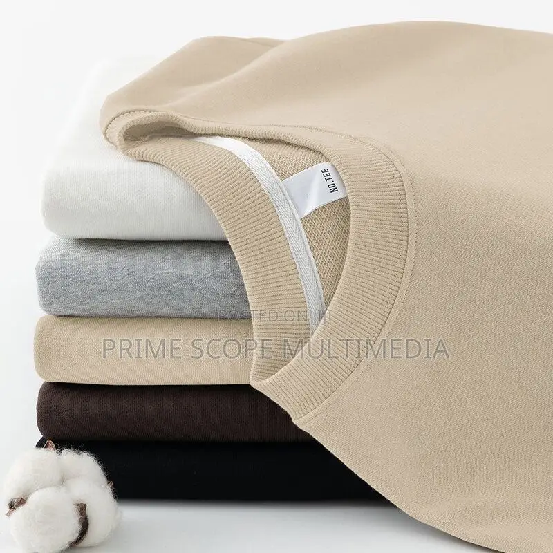 100% Heavy Plain Cotton T-Shirts