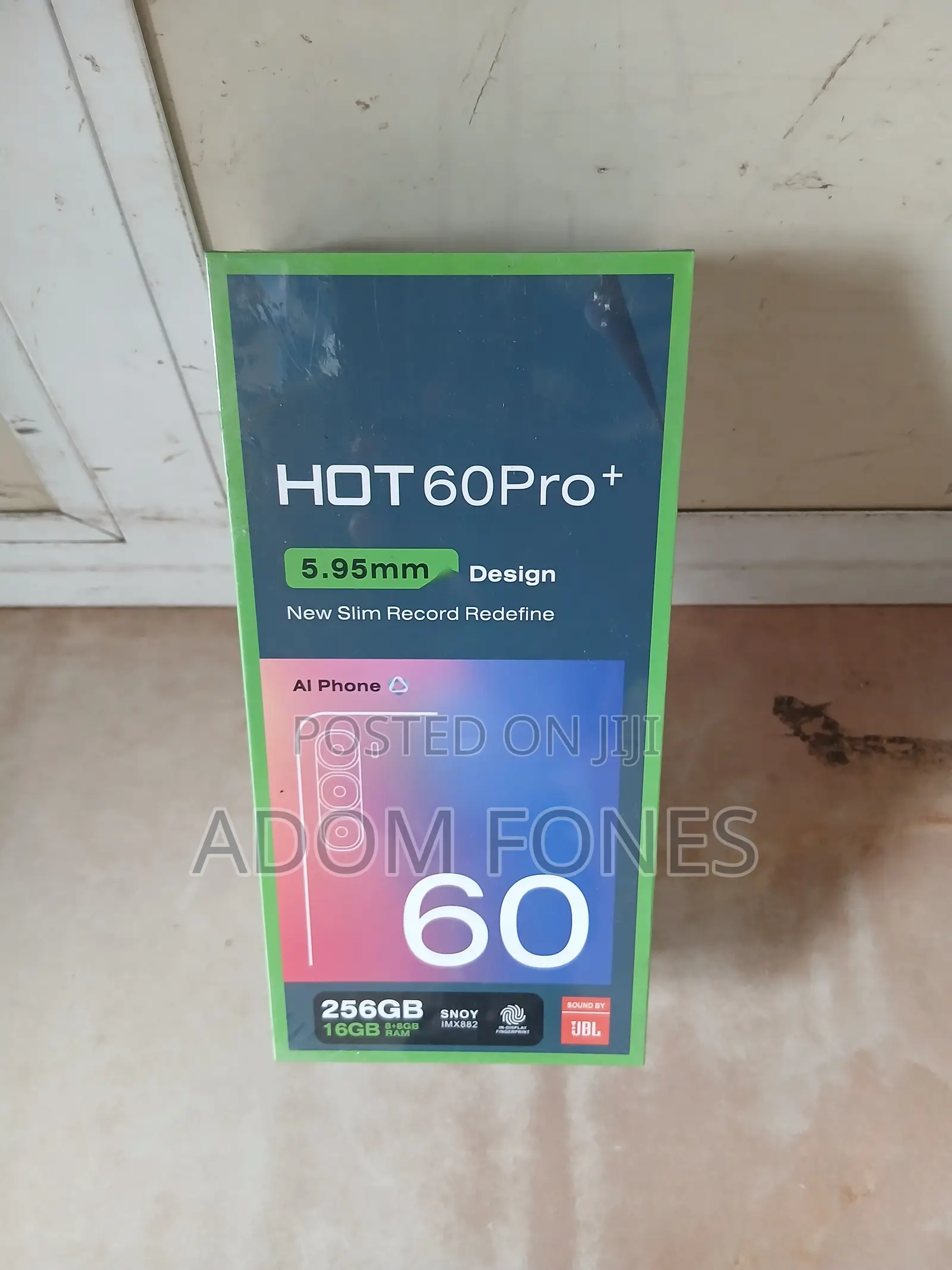 New Infinix Hot 60 Pro+ 256 GB Black