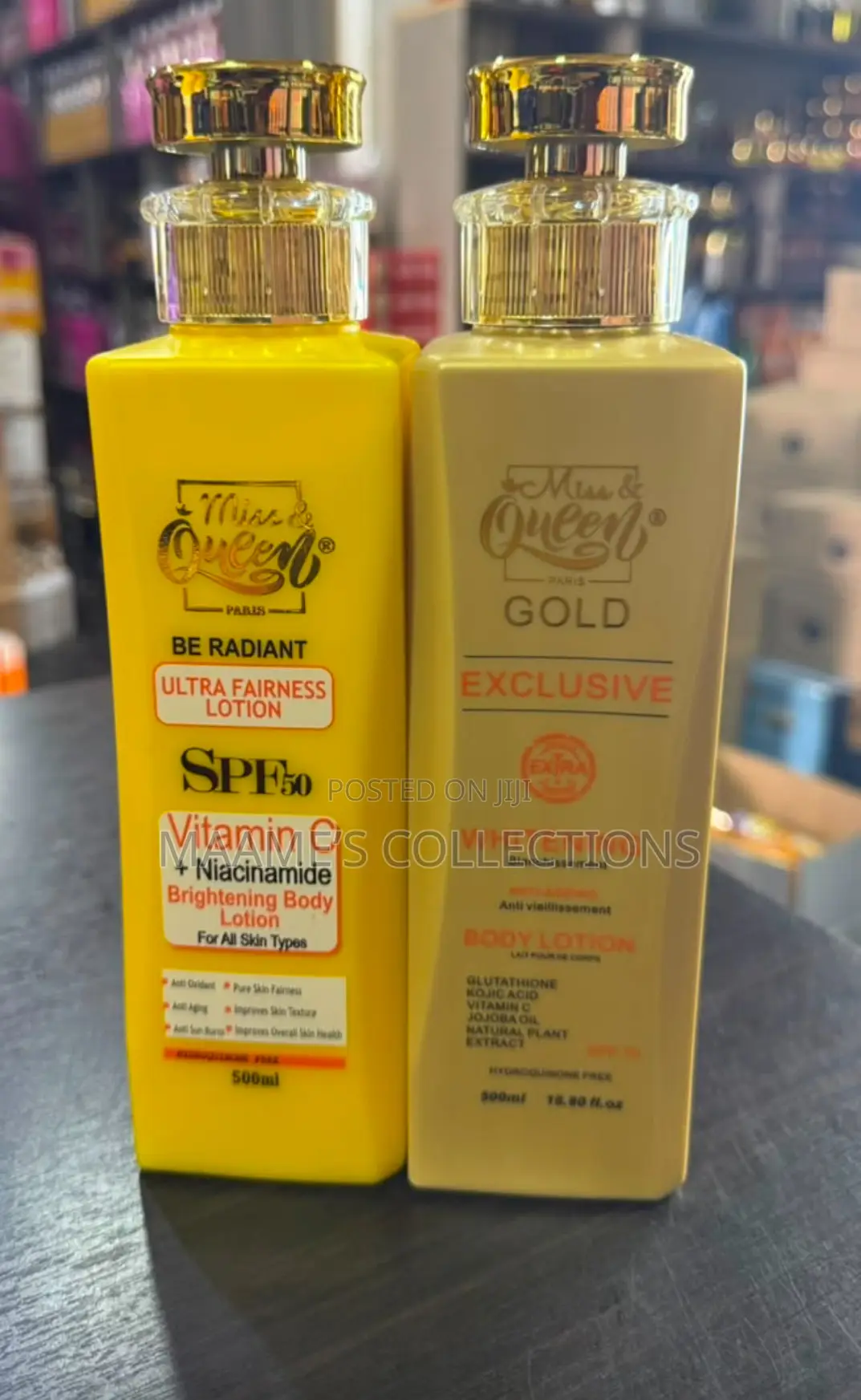 Miss Queen Paris Body Lotions ( Gh₵ 150 Each )