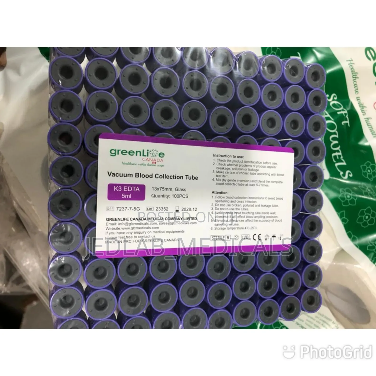 Edta Tubes