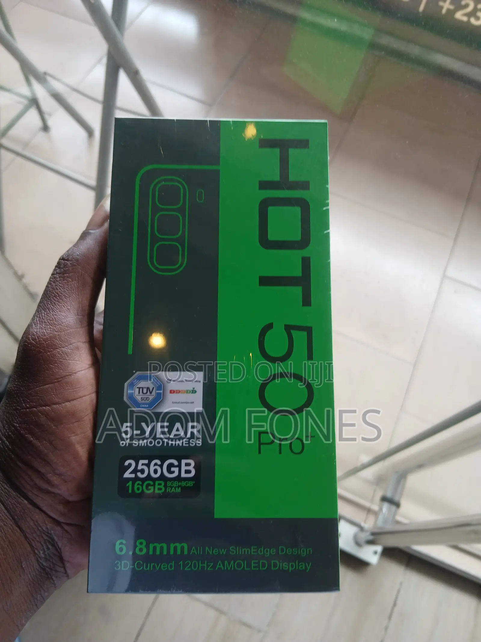 New Infinix Hot 50 Pro+ 4G 256 GB Black