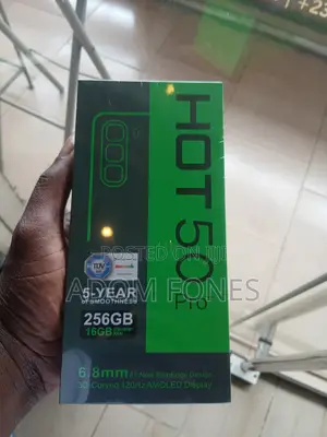 New Infinix Hot 50 Pro+ 4G 256 GB Black