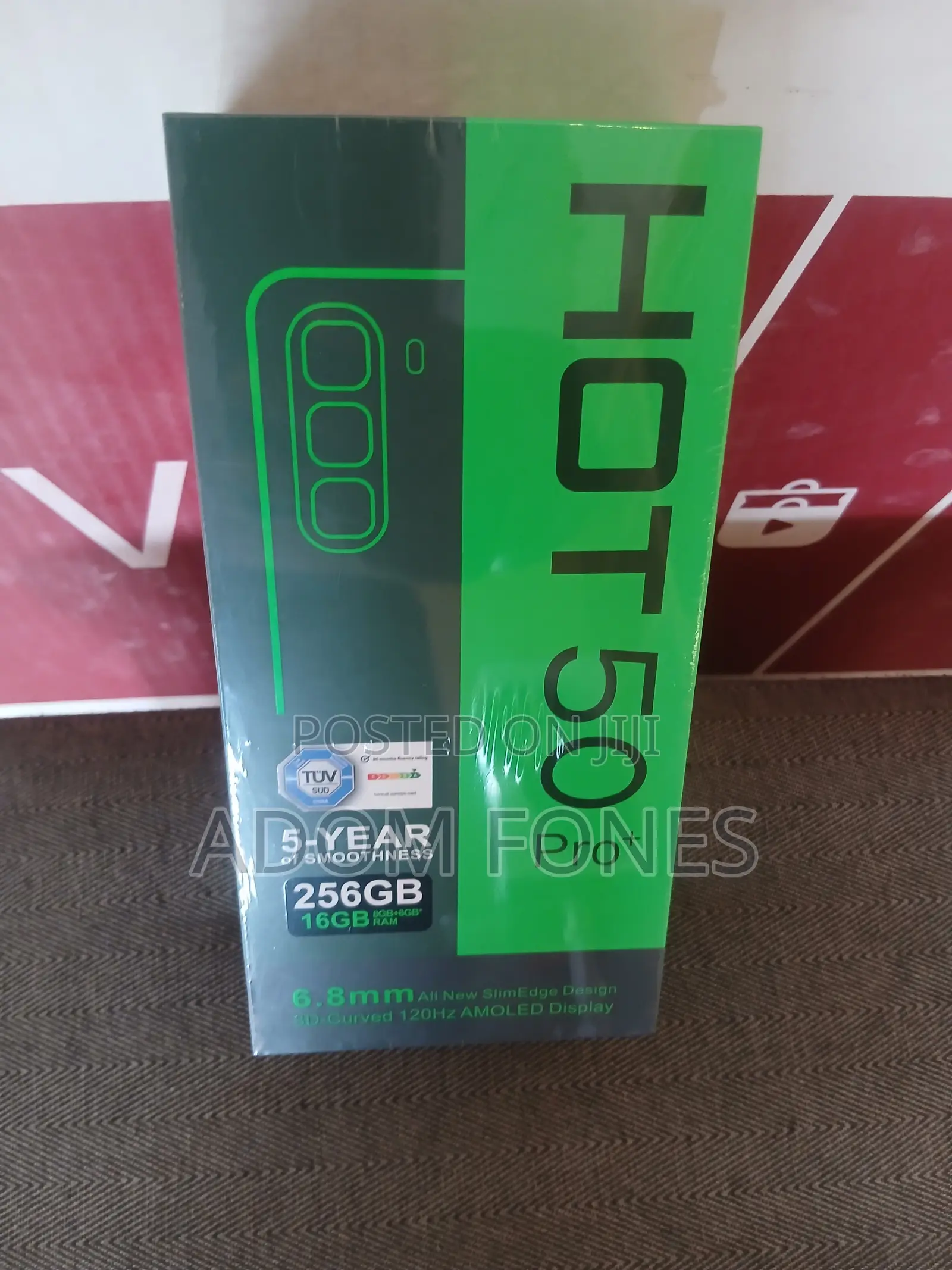 New Infinix Hot 50 Pro+ 4G 256 GB Black