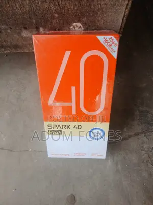 New Tecno Spark 40 Pro+ 256 GB Black