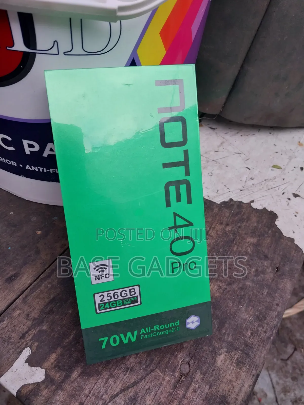 New Infinix Note 40 Pro 256 GB Black