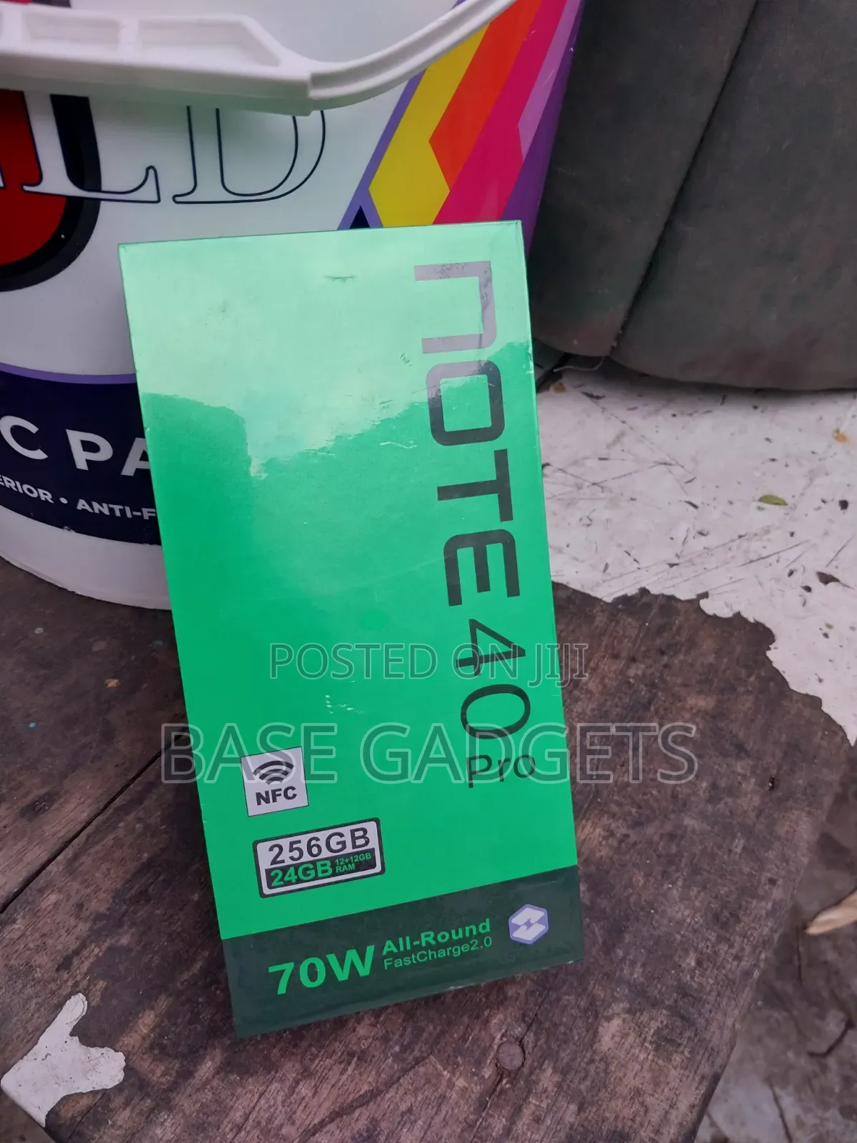 New Infinix Note 40 Pro 256 GB Black