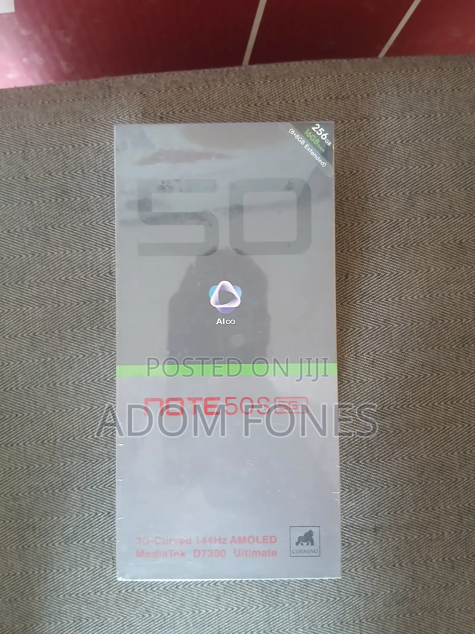 New Infinix Note 50s 256 GB Black