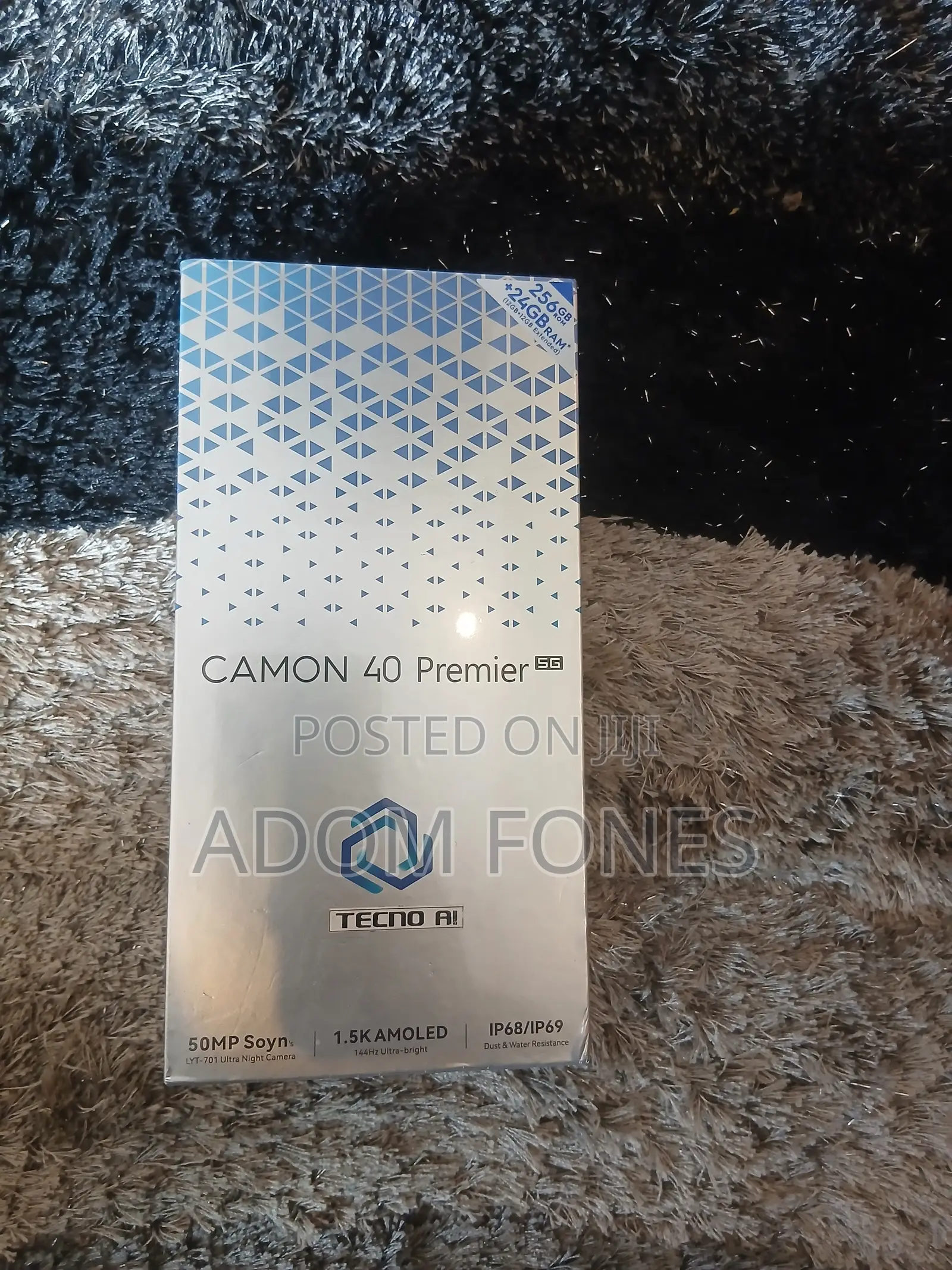 New Tecno Camon 40 Premier 256 GB Gold