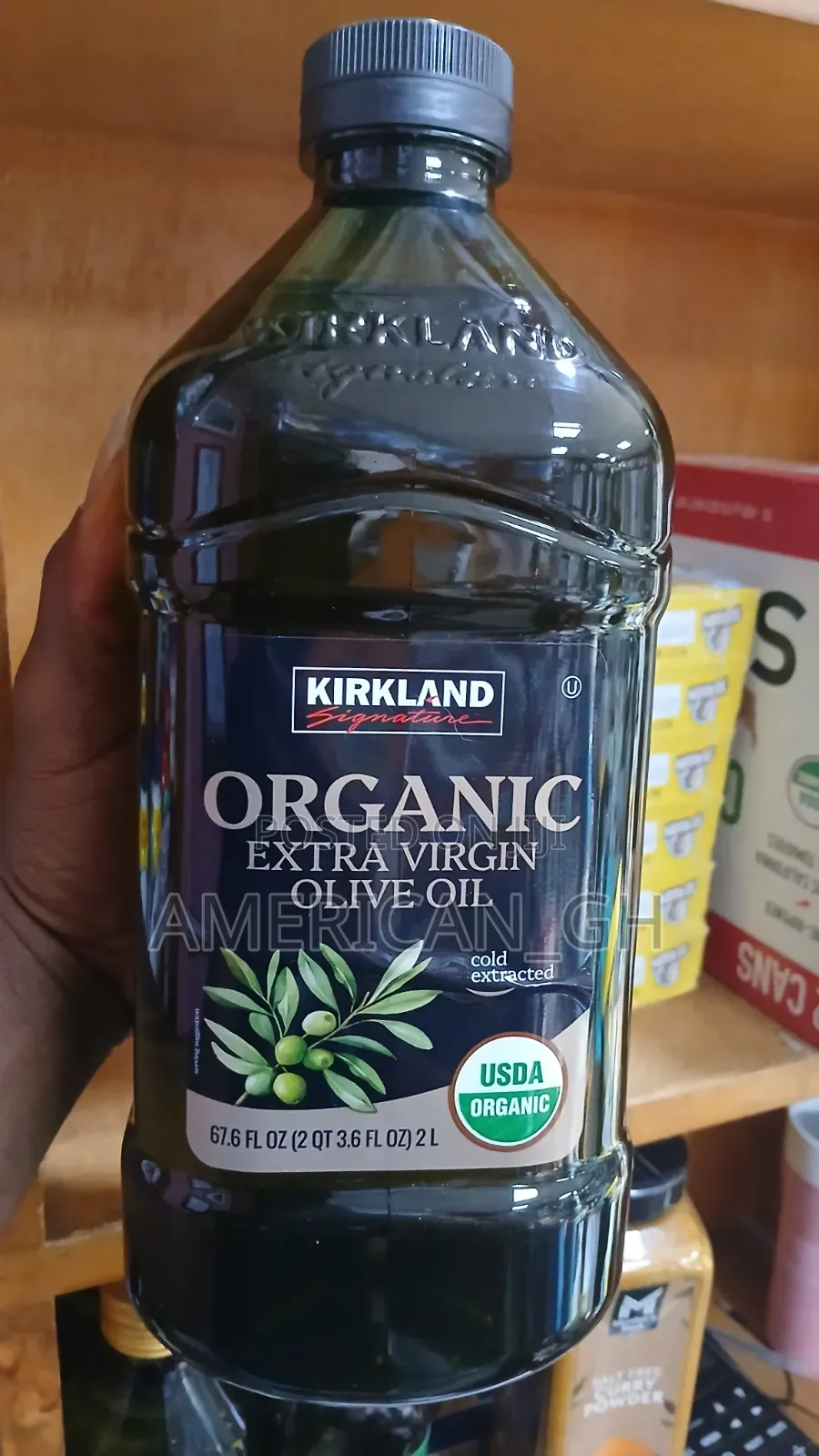 Kirkland Organic Extra Virgin Olive Oil (2l)