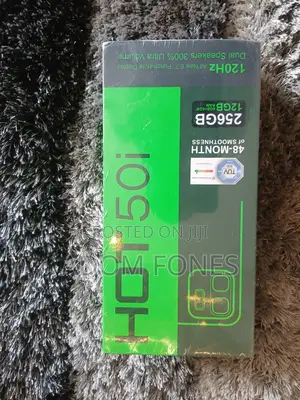New Infinix Hot 50i 256 GB Black