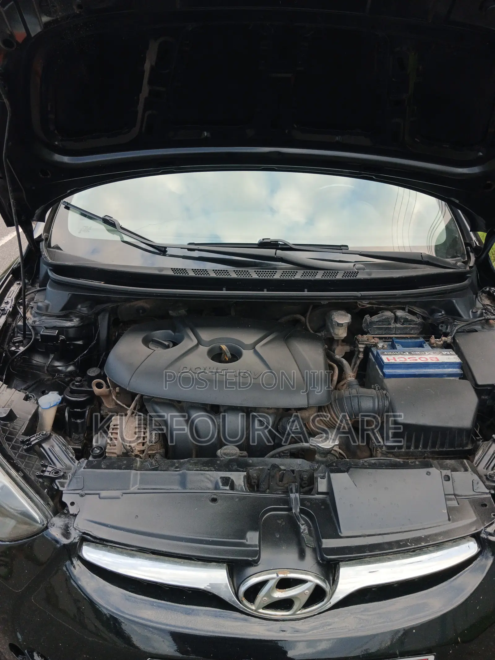 Hyundai Elantra GLS Sedan FWD (1.8L 4cyl 6A) 2013 Black