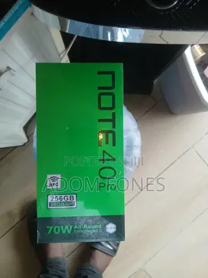 New Infinix Note 40 Pro 256 GB Black