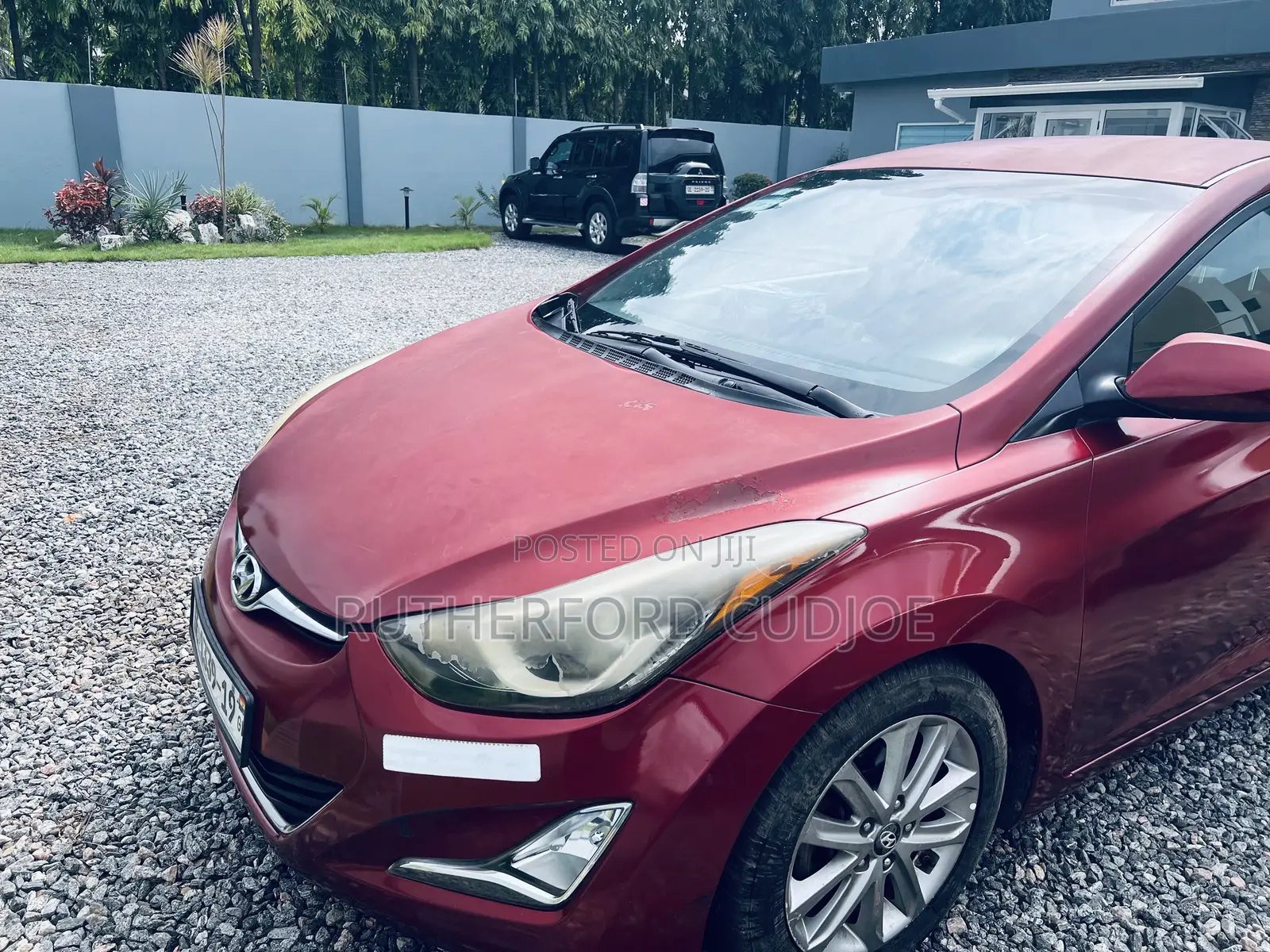 Hyundai Elantra Limited 4dr Sedan (1.8L 4cyl 6A) 2015 Maroon