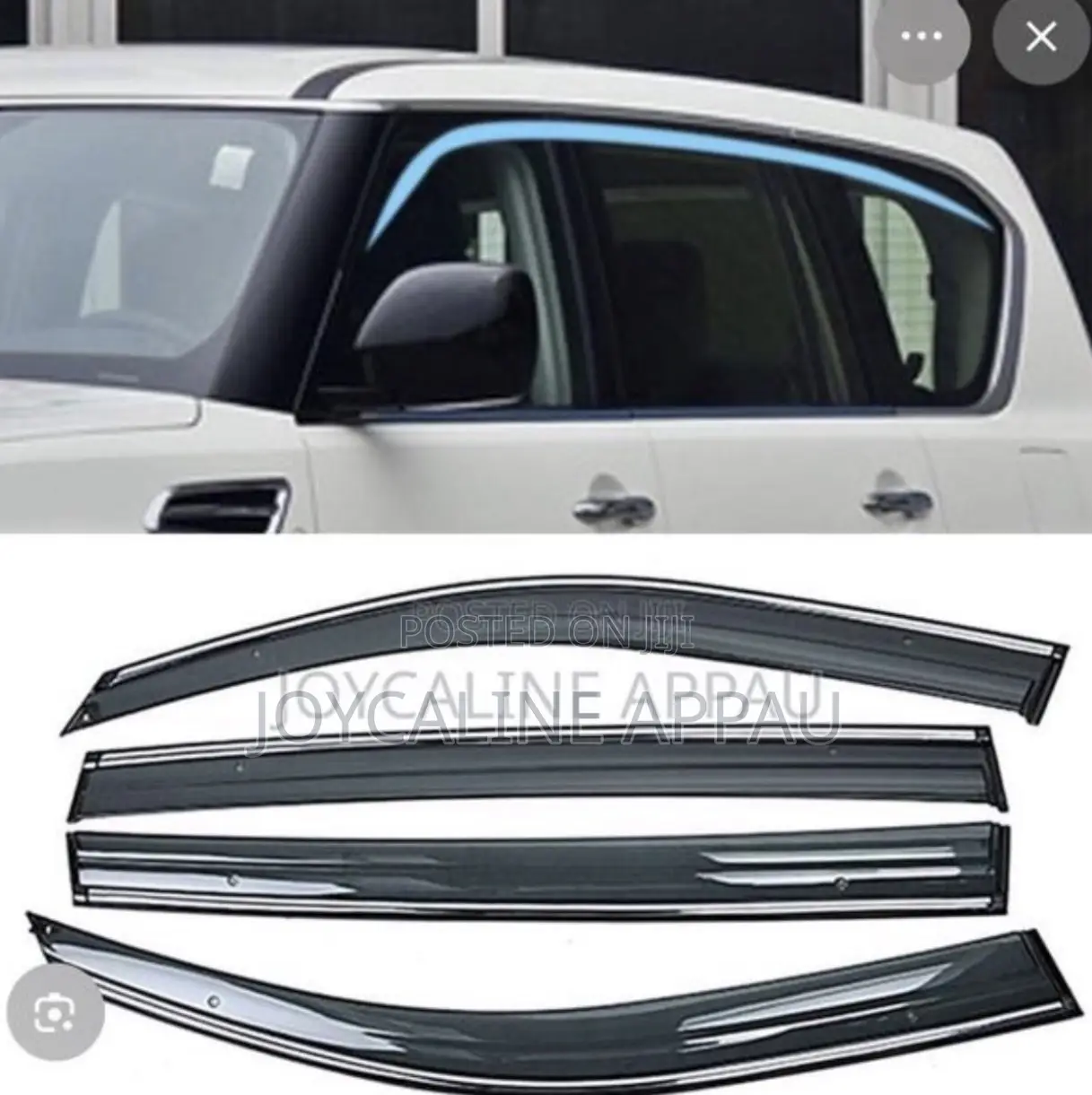 For Nissan Patrol Armada 2010 To 2021 Window Shade Visor/Rain Guard