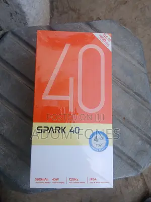 New Tecno Spark 40 256 GB Black