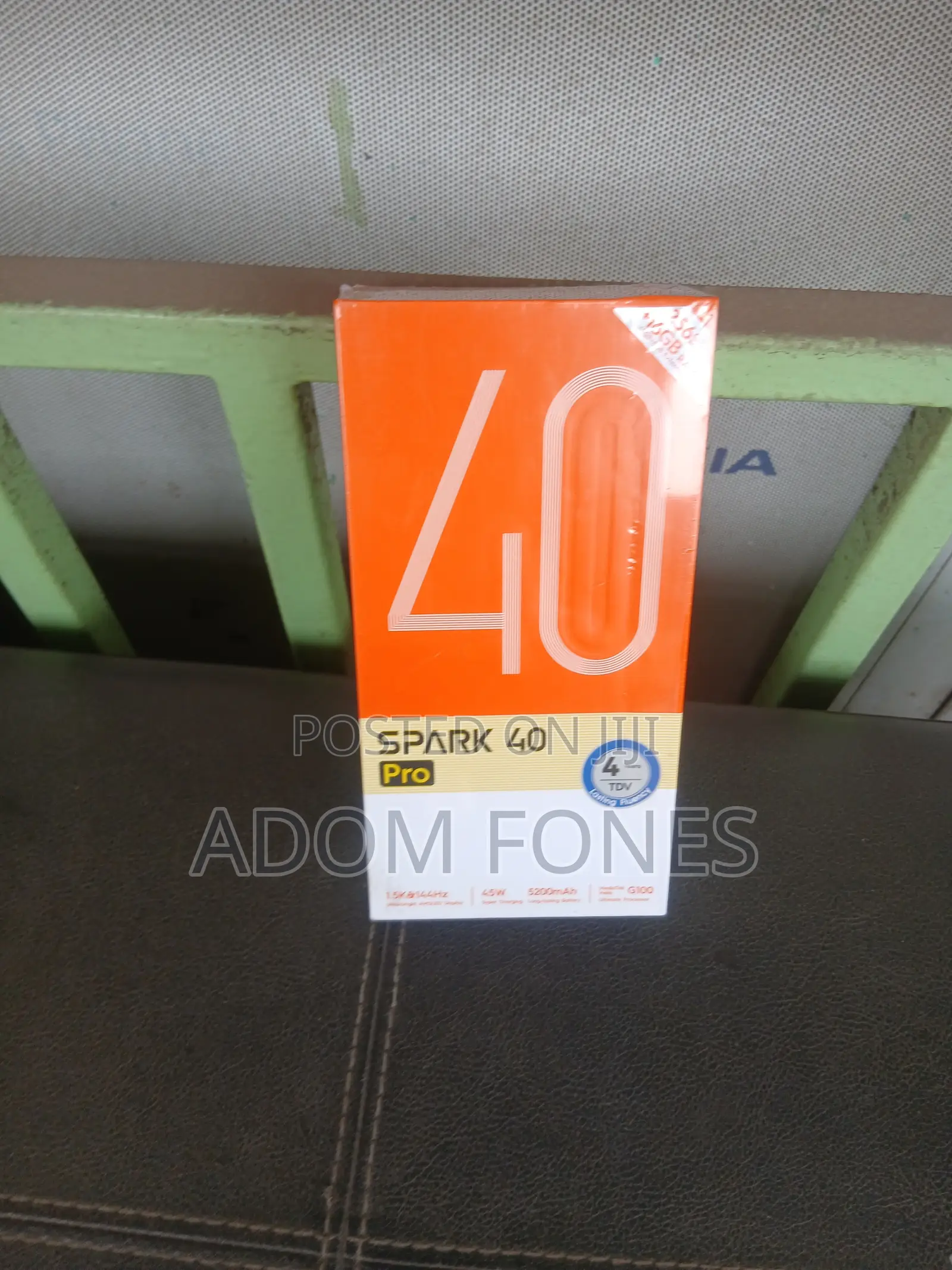 New Tecno Spark 40 Pro 256 GB Blue
