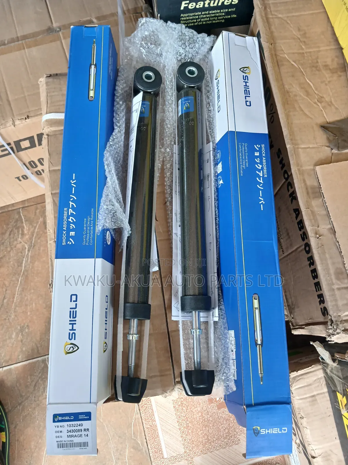 Mitsubishi Mirage 2014-2018 Back Shocks Shield