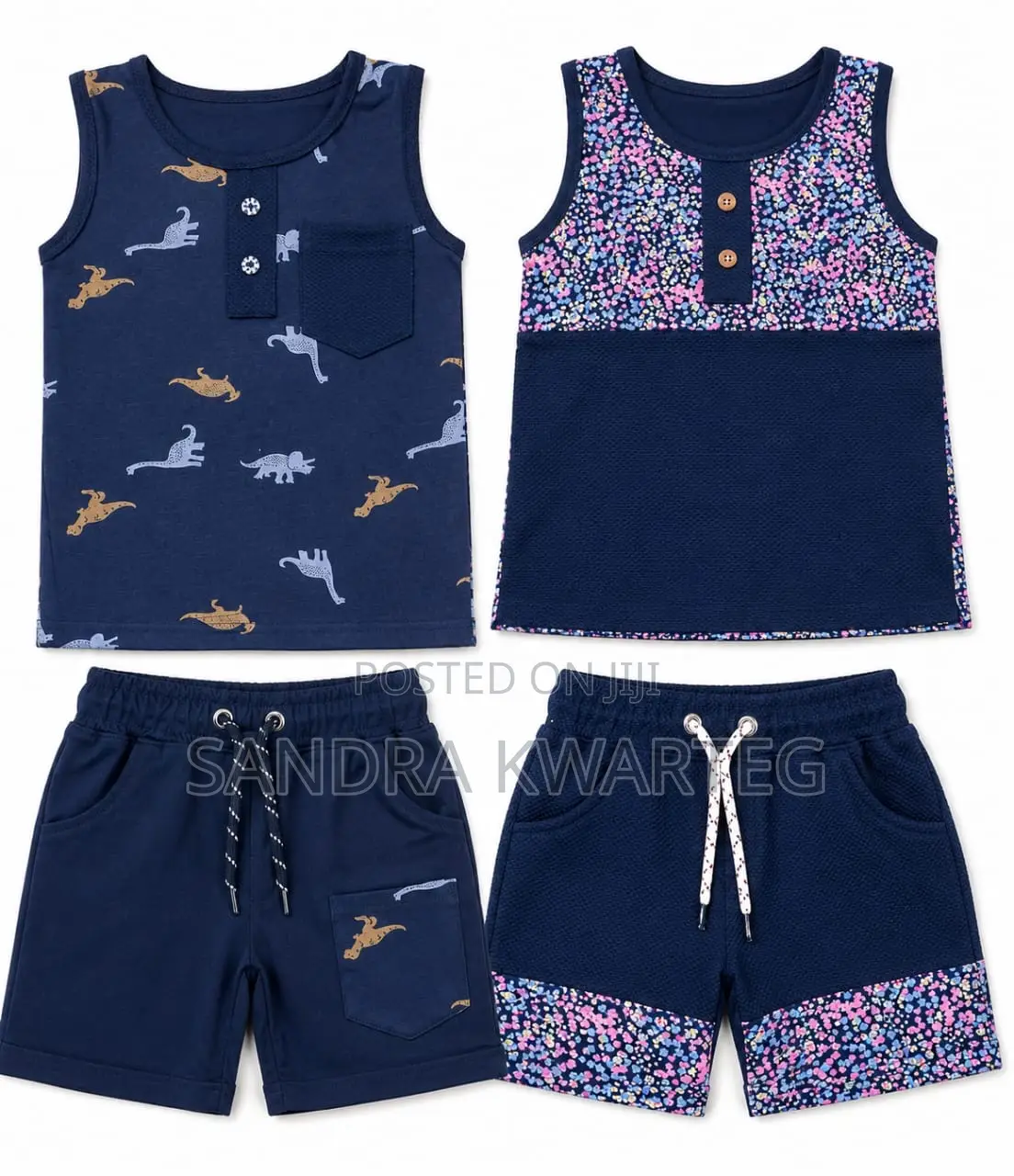 Kids Armless 2 Pieces