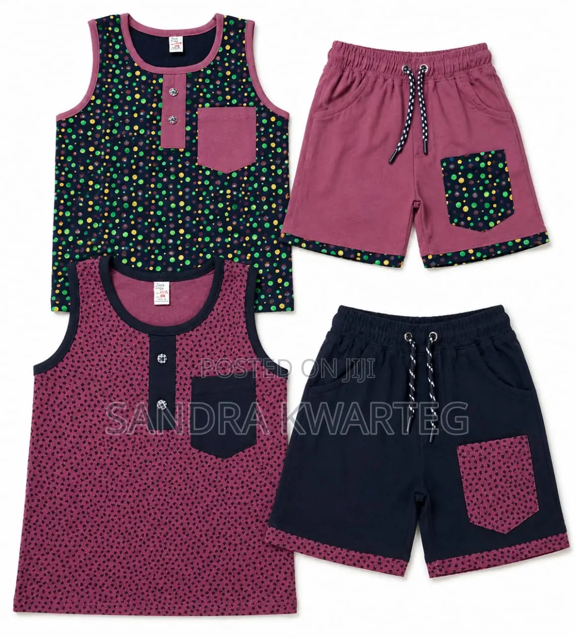 Kids Armless 2 Pieces
