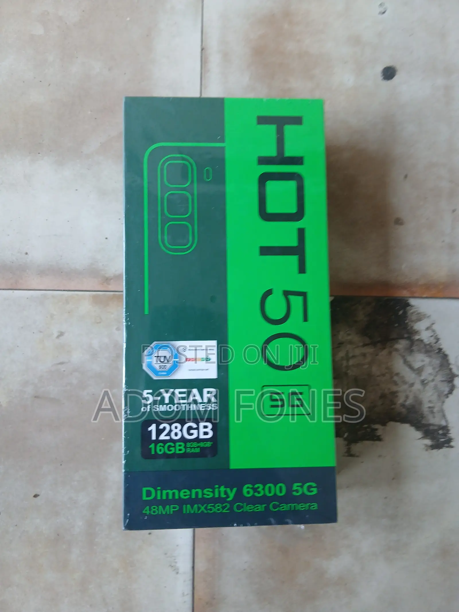 New Infinix Hot 50 128 GB Black