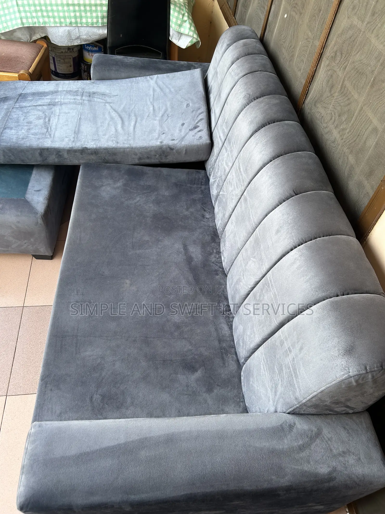 New 3in1 L-Shaped Sofa