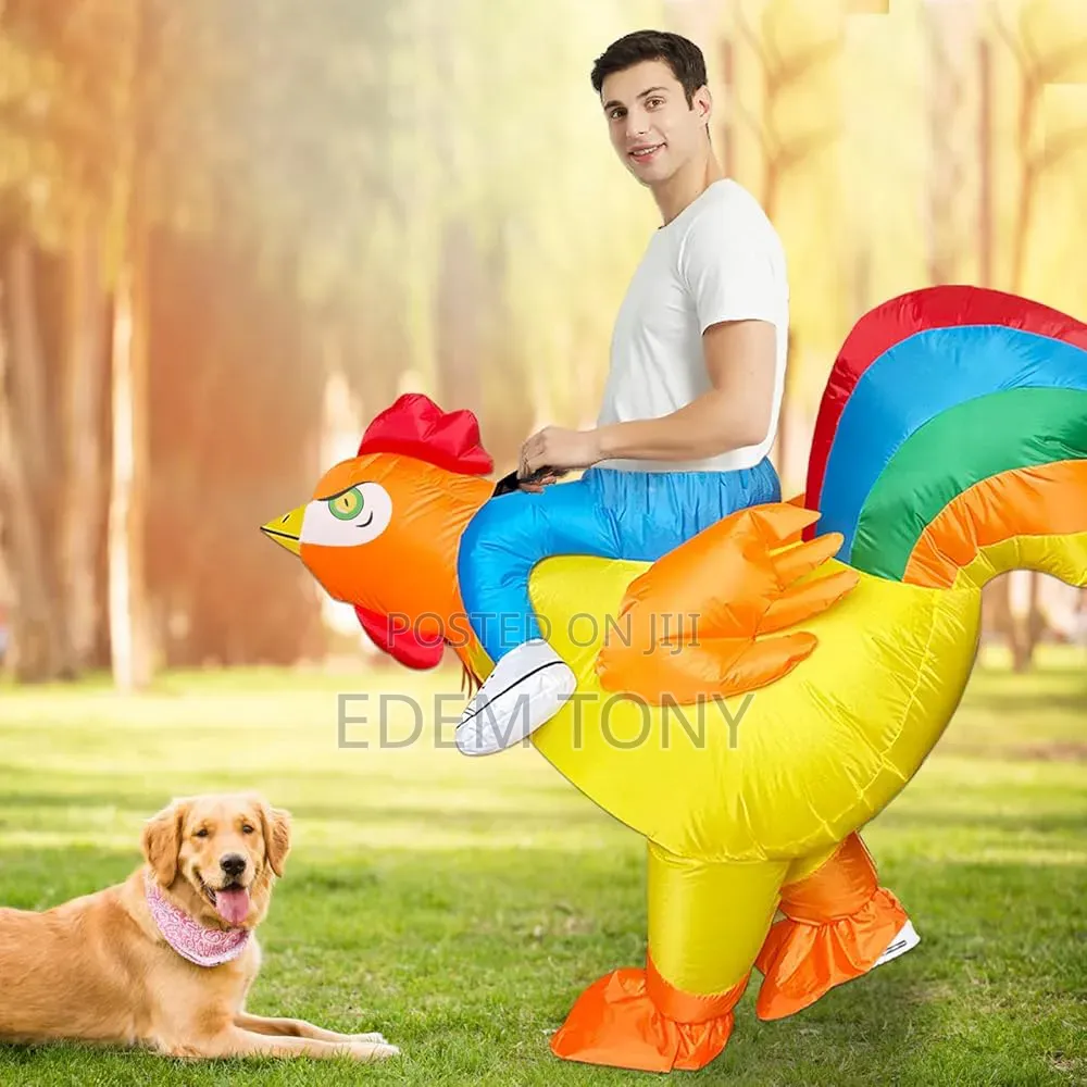 Kooy Inflatable Chicken Costume for Adults