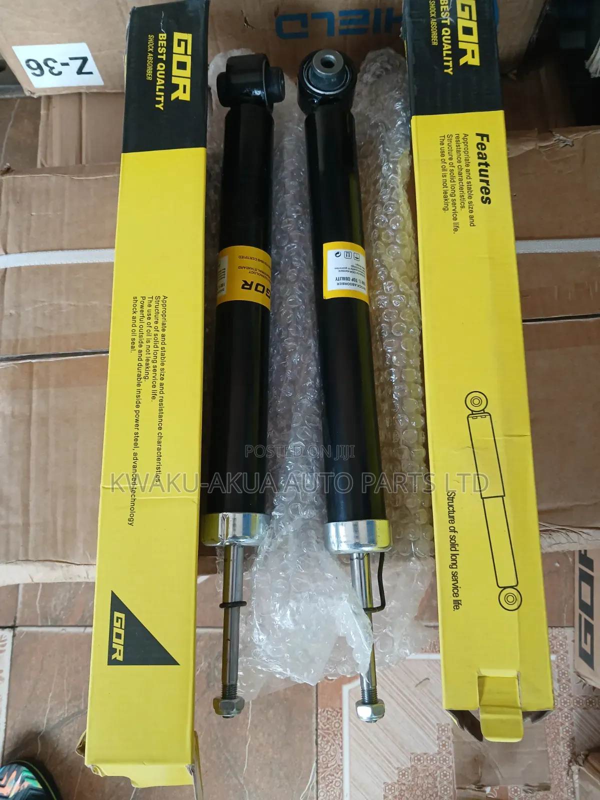 Chevrolet Aveo Back Shocks Gor
